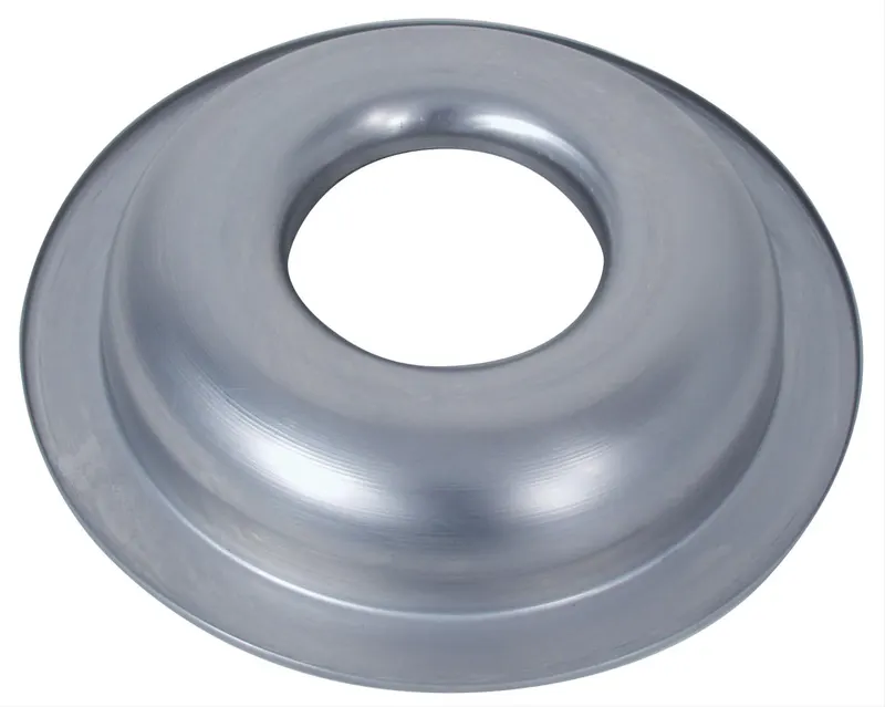 Air Cleaner Base, 10068826 Aluminum Natural, 14 in. Diameter, 1.375 in. Drop, 5.125 in. Inlet, Each