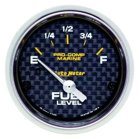 - 2.06 In-Dash Electric Fuel Level Gauge