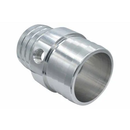 Barb, AN627-27X125 Radiator Hose Barb Coupler with 1/8" NPT Port 1-1/2" to 1-3/4" Steam Tube Adapter for LS Swap Steam/Coolant Crossover Splice Designed & Manufactured in The USA Bare Aluminum An627-27x125