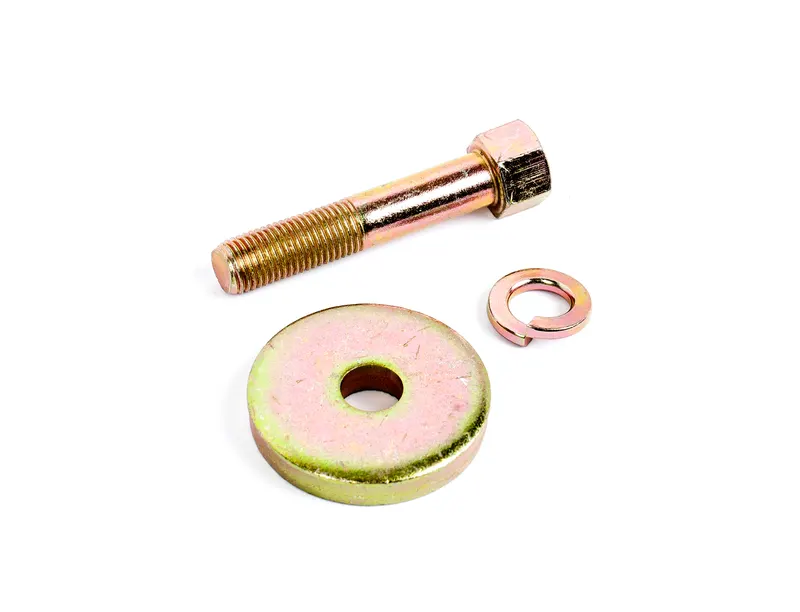 Bolt, CF1008 Harmonic Balancer Bolt Kit 7/16 - 20 x 2.25", Grade 8 Bolt With Tall Hex Head and Extra Thick Ground Washer