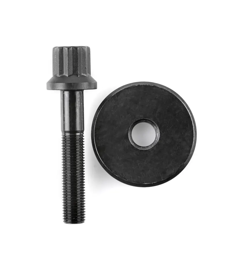 Bolt, Harmonic Balancer Bolt, 134-2501 Chromoly, Black Oxide, 12-Point, Chevy, Small Block, Each 134-2501