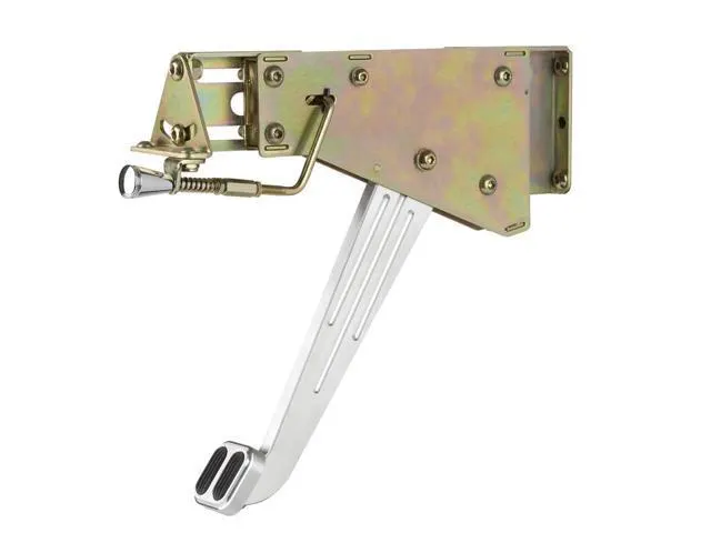 Brake, EFB-9001 Lokar Billet Aluminum Under-the-Dash Foot Operated Emergency Brake