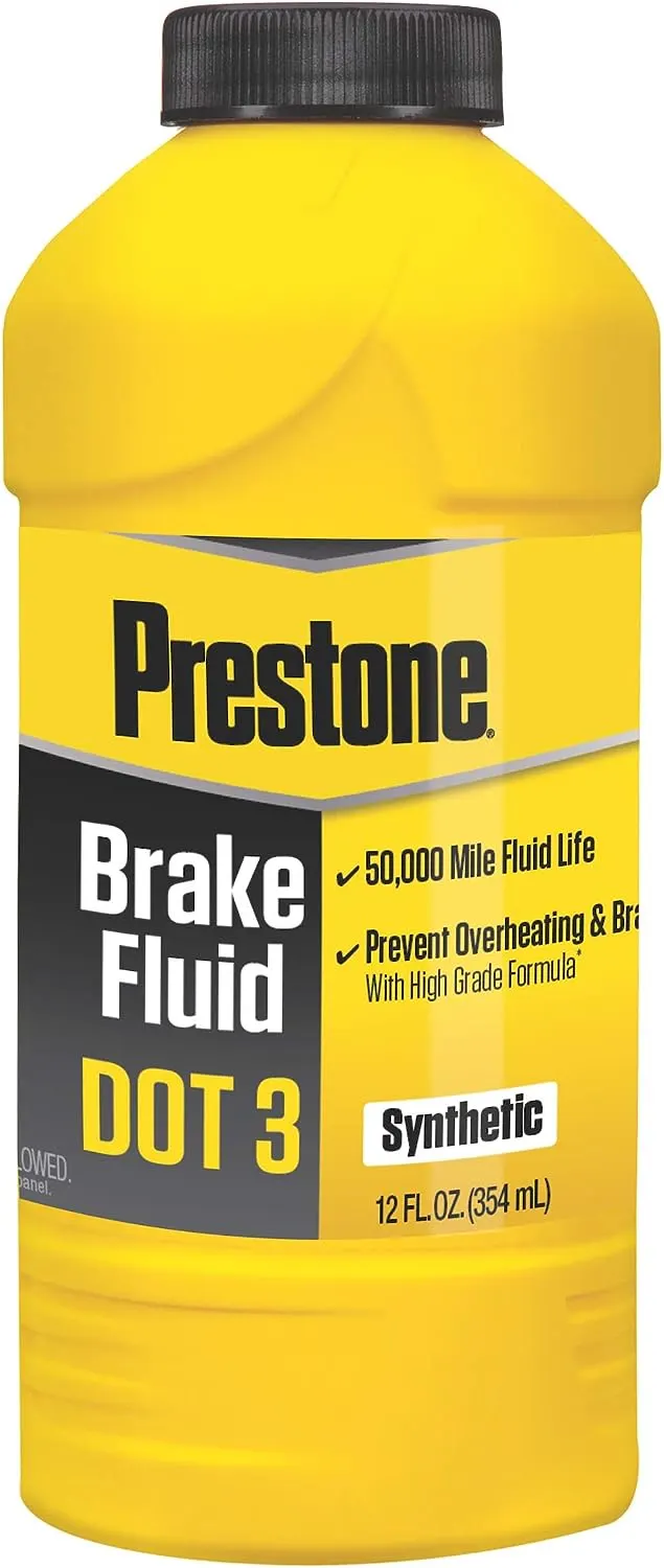 Brake Fluid, AS400 Dot 3 Synthetic Brake Fluid - 12 oz.