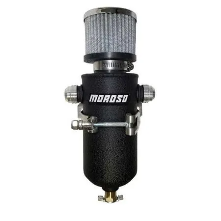 Breather Tank Moroso, 85752 Remote Breather Tank with 2