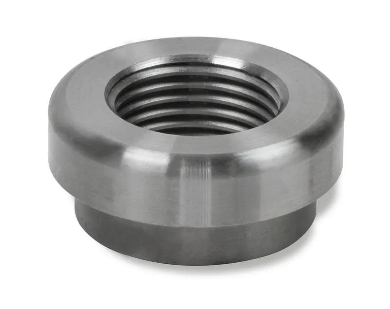 Bungs, OXY018ERL Fitting, Bung, Weld-In, Oxygen Sensor, Steel, 18mm x 1.5, Each