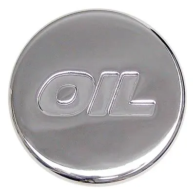 Cap, 9787 TDP9787 Oil Cap Chrome Push-In