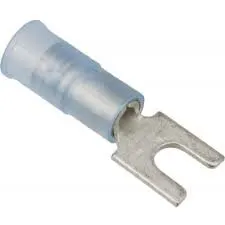 Connector, Nylon Fork #10 HS 16-14 Blue