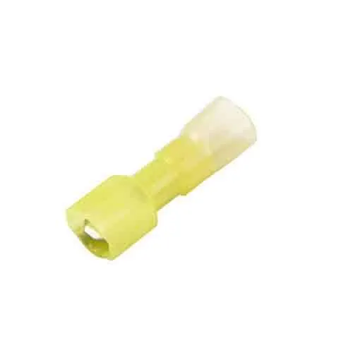 Connector, Nylon Male Push On HS 12-10 Yellow