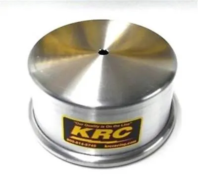 Cover, Dust KRC-1031 Carburetor Dust Cover, Aluminum, Fits 5 in. Diameter Neck, Each