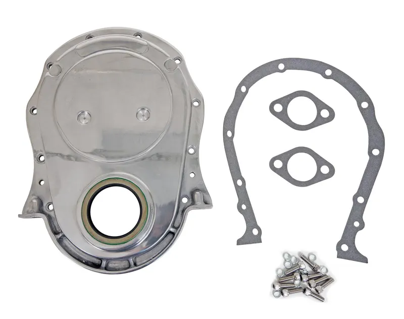 Cover, Timming G6301W 1-Piece Aluminum Polished Chevy Big Block Kit