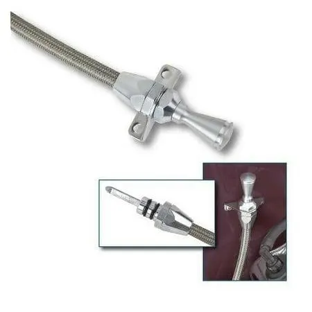 Dipstick, TD-30PGFM LOCTD-30PGFM Hi-Tech Flexible Braided Stainless Transmission Dipstick