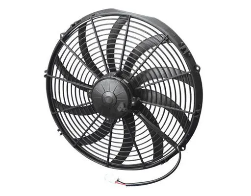 Fan, 30102048 Spal 16 in 1959 CFM Curved Blade High Performance Electric Cooling Fan P/N 33600