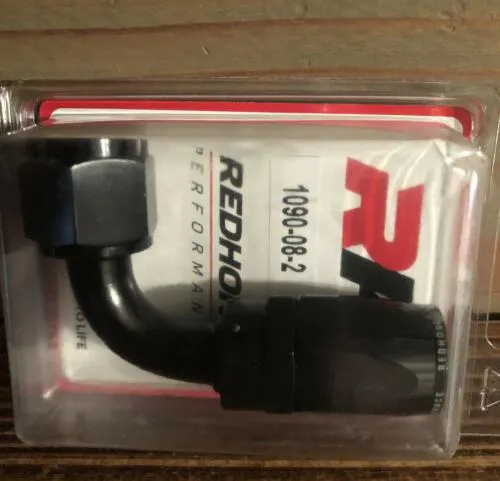 Fitting, 1090-08-2 RHP1090-08-2 -08 90 Degree Female Aluminum Hose End