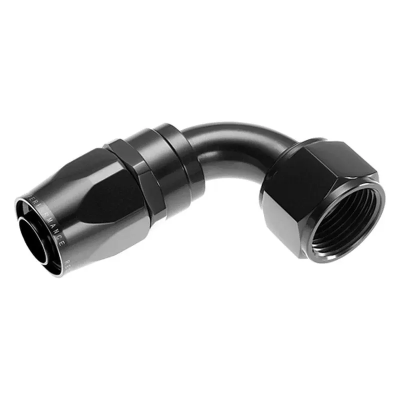 Fitting, 1090-16-2 -16 90 Degree Female Aluminum Hose End