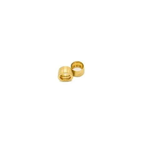 Fitting, 1200-08-1 Brass Replacement Ferrules For -08 1200 Series PTFE Hose Ends