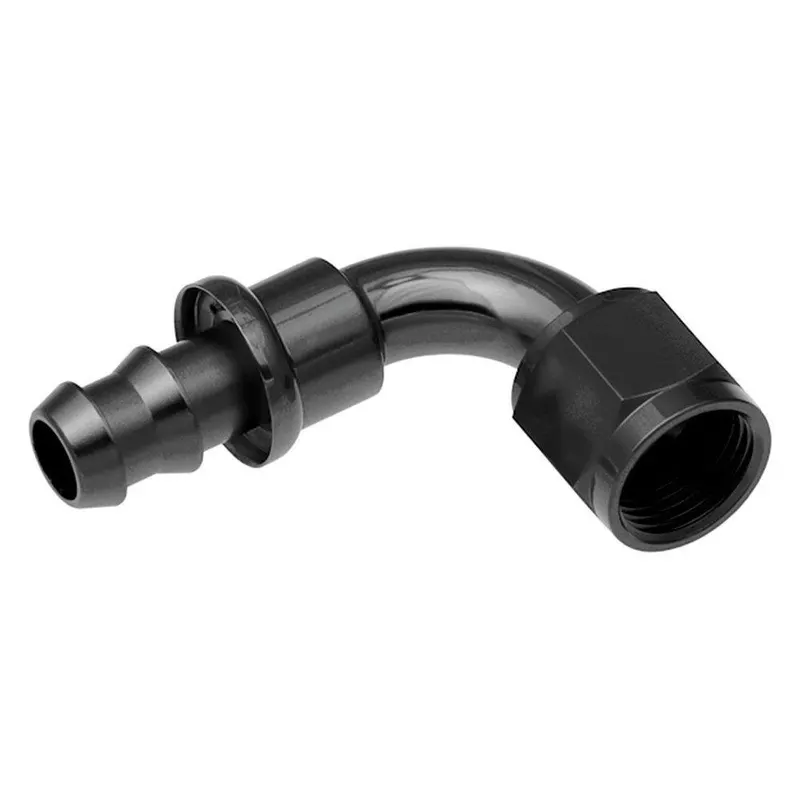 Fitting, 2090-08-2 RHP2090-08-2 -08 90 Degree An/Jic Hose End Push Lock
