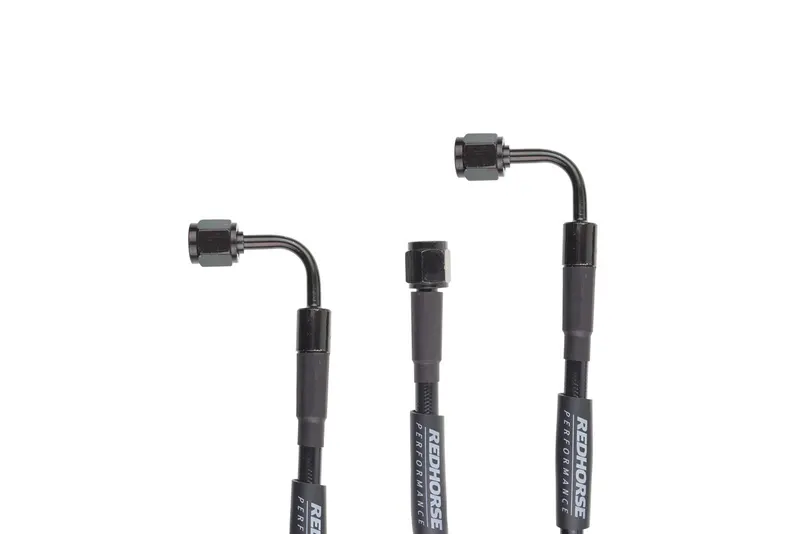 Fitting, 3392-03-12 Pre-assembled Brake Line (Black) 1 pack