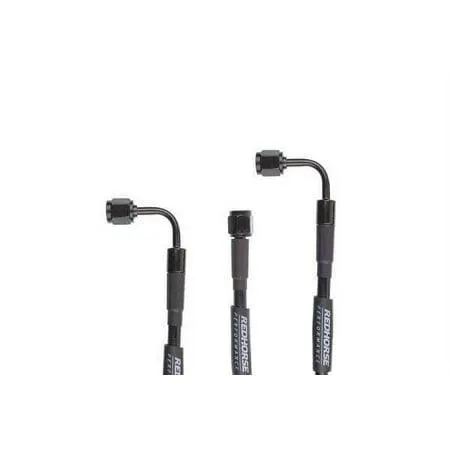 Fitting, 3392-03-20 Straight -3 to 90 Degree -3 20 Hose-Black