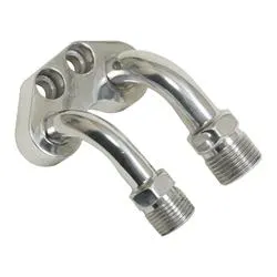 Fitting, Fitting, Front Runner TiteFit, -8 and -10 Male Threads, Aluminum, Polished, Each