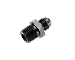 Fitting, 816-10-08-2 Adapter, AN to NPT, Straight, Aluminum, Black Anodized, -10 AN, 1/2 in. NPT, Each