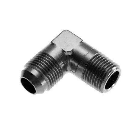 Fitting, 822-08-06-2 RHP822-08-06-2 -08 90 Degree Male Adapter to -06 (3/8 ) NPT Male