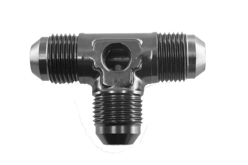 Fitting, 8248-08-2-8248 Series Fuel Hose Tee Fitting with Port