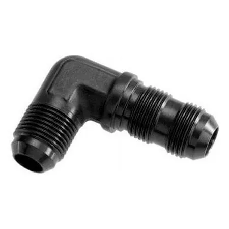Fitting, 833-08-2 RHP833-08-2 -08 90 Degree Male An/Jic Bulkhead Adapter - Black
