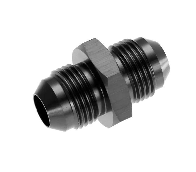 Fitting, 919-12-06-2 Reducer, AN to AN, Straight, Aluminum, Black Anodized, -12 AN, -6 AN, Each