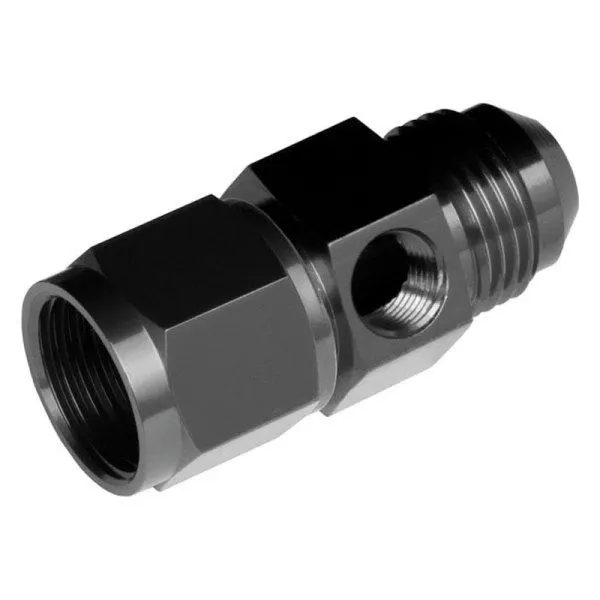 Fitting, 9192-06-2 RHP9192-06-2 -06 Male to -06 Female An/JIC with 1/8" NPT in Hex