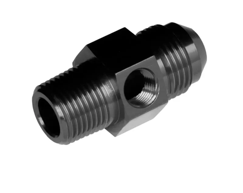 Fitting, 9194-08-06-2 RHP9194-08-06-2 -08 Male An/JIC To -06 (3/8") NPT Male with 1/8" NPT Hex