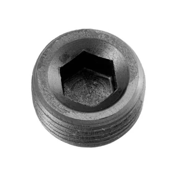 Fitting, 932-04-2 Black 1/4 Allen Pipe Plug-2 Per Package