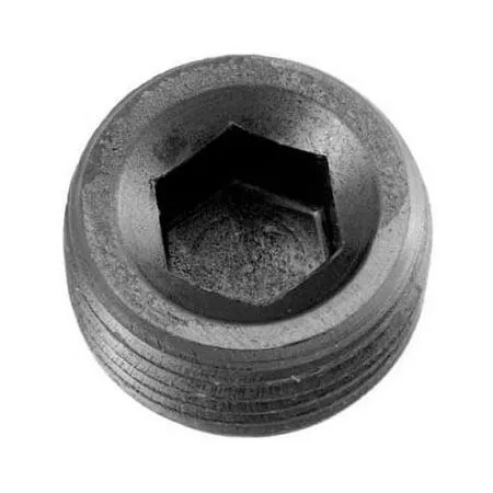 Fitting, 932-06-2 RHP932-06-2 -06 (3/8 ) NPT Hex Head Pipe Plug - Black - 2/Pkg