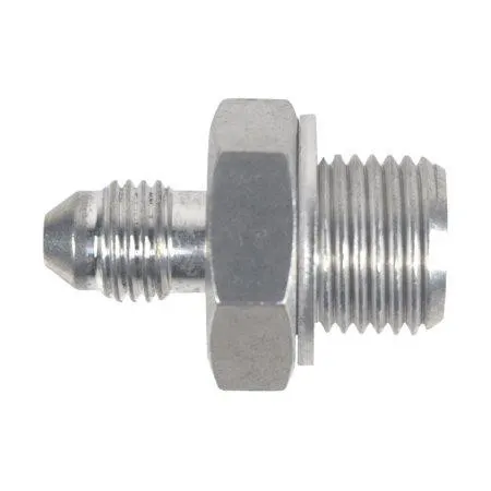 Fitting, LS Turbo Oil Supply / Feed Adapter Port M16-1.5 to -4AN Fitting LSX LS1 LS3 LS2
