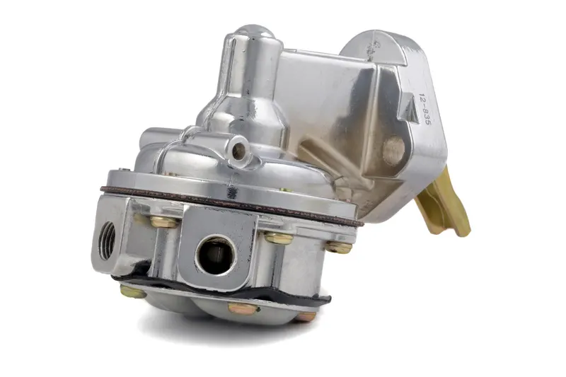 Fuel pump, 183582 Holley 80 GPH Chrome Mechanical Fuel Pump, Big Block