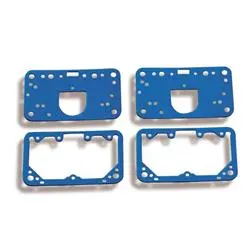 Gasket, 108-200 Carburetor Gaskets, Fuel Bowl, Metering Block, Blue, Reusable Fiber, 2 Each, for Model 4150, Set