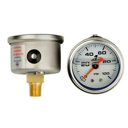 Gauge, 15633 Aeromotive Fuel Pressure Gauge