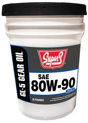 Gear Oil, 80w-90 Super S 35 Pound