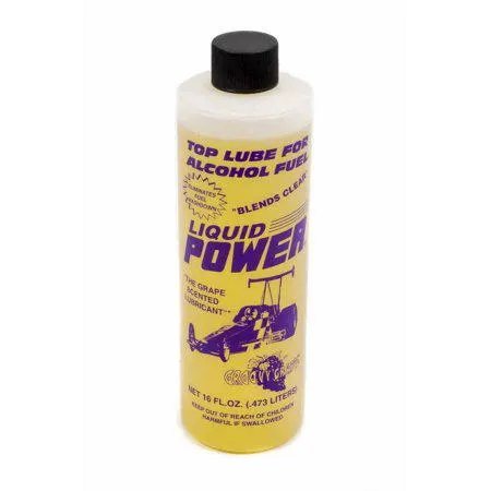 Grape Alcohol Top Lube 16oz-Liquid Power Upper Cylinder Lube Power Plus Lubricants,
