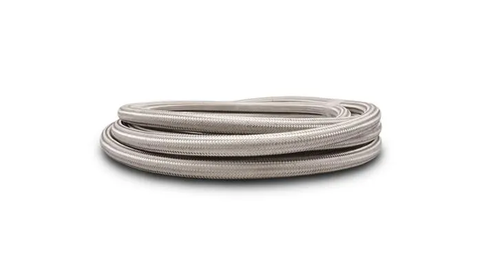 Hose, 205-10-20 Braided Stainless Steel, -10 AN, 20 ft. Length, FT
