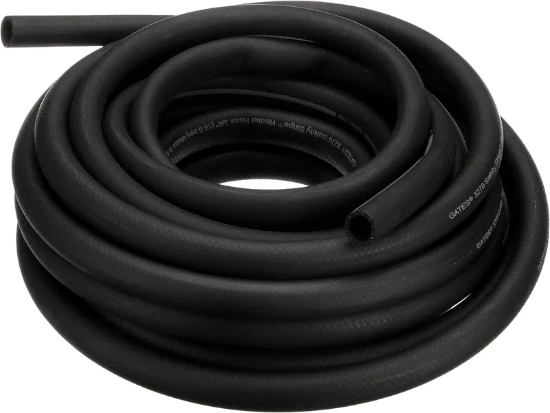 Hose, Gates 28411 Safety Stripe Standard Straight Heater Hose-50' Length, Inner Diameter 5/8"