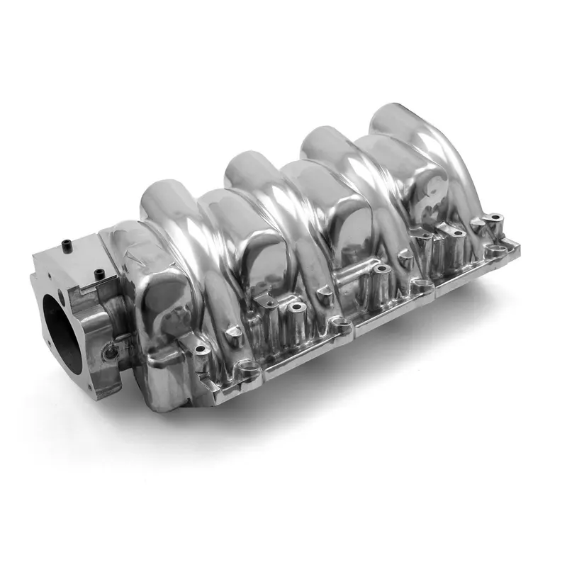 Intake, PCE148.1003 Speedmaster Intake Manifolds, Fuel Injected PCE148.1003 Chevy LS1 LS6 EFI 85mm Qualifier Intake Manifold Polished