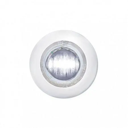 Light, 39937 Auxiliary White LED Mini Clearance/Marker Light with Stainless Steel Bezel