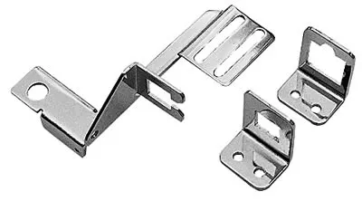 Linkage Plates, 9620 Carb Mounted Linkage Bracket with Automatic Transmission Chrome