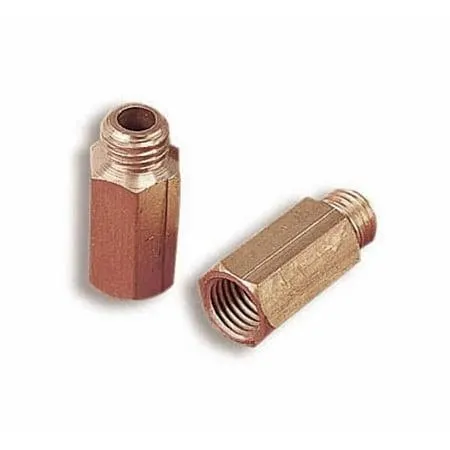 Main Jet Extension, 122-5000 Carburetor Main Jet, Screw-in Style, 1/4 in.-32 Thread, Brass, Pair