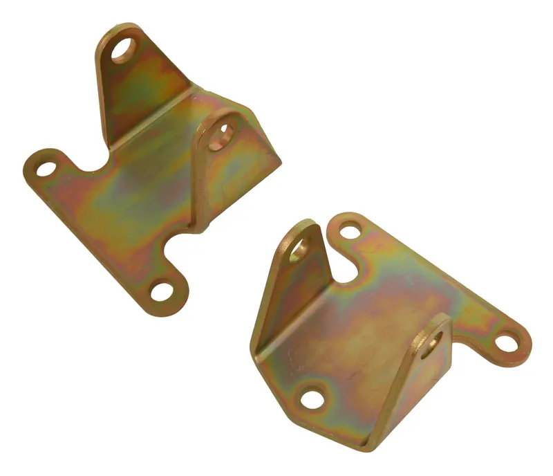 Motor Mount, 7731170 Block Mount, Bolt-In, Steel, Zinc, Chevy, V8, Pair