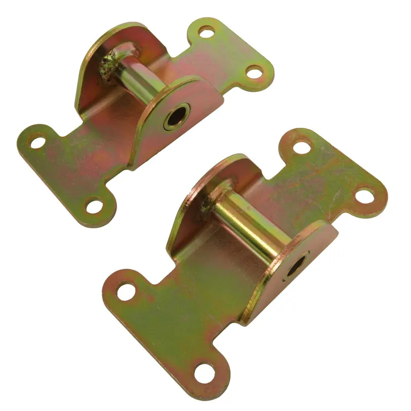 Motor Mount, 7731172 Frame Pad, Bolt-In, Steel, Zinc, Chevy, V8, Pair