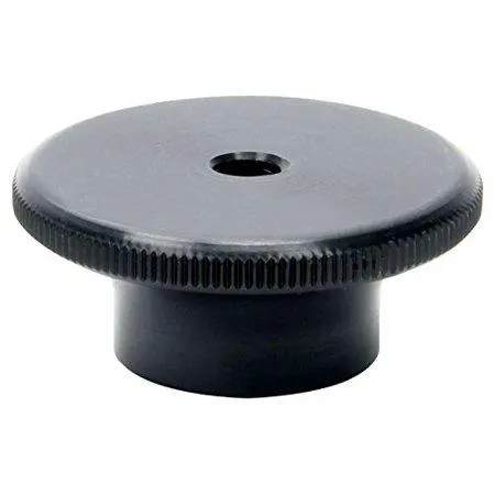 Nut, All26045 0.25 Air Cleaner Nut, O-Ring, Billet Aluminum, Black, 1/4 in.-20, Each
