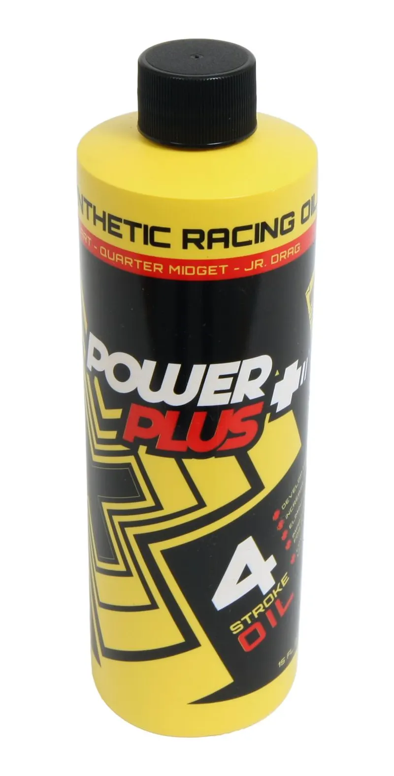 Oil, 19769-116 Power Plus Engine Oil, Powersports, 4-Cycle Racing, 30W, Light, Synthetic, 15 oz., Each