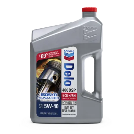 Oil, 5W-40 Chevron DELO 400 LE Synthetic 5W-40 Motor Oil