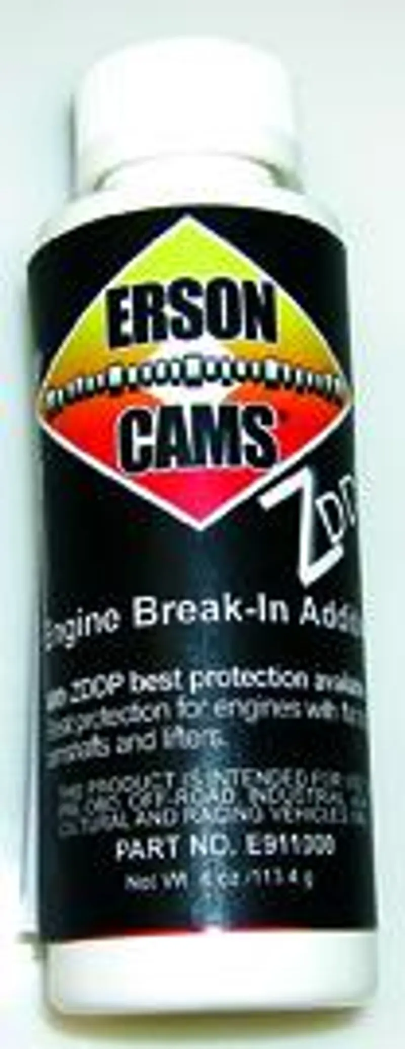 Oil, E911000 Erson Cams - Erson Break-In Oil Additive 4 oz. with ZDDP